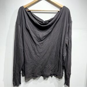 Anthropologie Micheal Stars Drape Neck Top